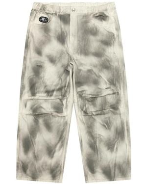 Aape By A Bathing Ape Tie-Dye Trousers - White
