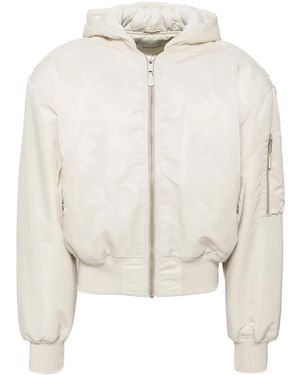 Entire studios Quilted Hooded Polyester Jacket - White