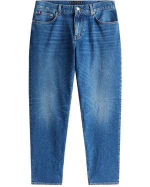 Tommy Hilfiger Faded Tapered Jeans - Blue