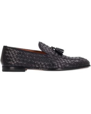 Doucal's Geweven Loafers Met Kwastjes - Zwart