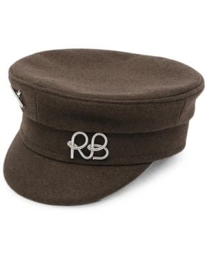 Ruslan Baginskiy Logo-Embellished Cap - Brown