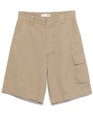 CIARAN Cargo-Pocket Cotton Shorts - Natural