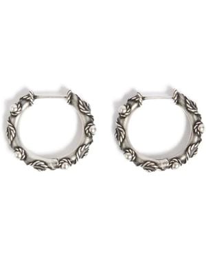 Ann Demeulemeester Pendientes De Aro Lone - Metálico