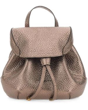 Gianni Chiarini Violette Hammered Leather Backpack - Pink