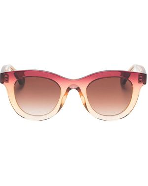 Thierry Lasry Lunettes De Soleil Consistency À Monture Ronde - Pink