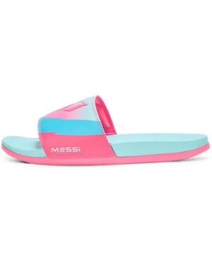 adidas Adilette Comfort Messi Slides - White