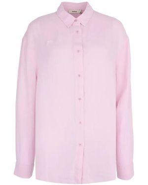 PANGAIA Chemise À Manches Longues - Pink