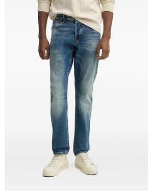 G-Star Faded-Effect Regular Jeans - Blue