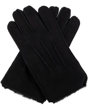 UGG Guanti Con Applicazione - Nero