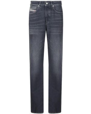 DIESEL Regular Jeans High Waist 1971 D-Sent - Blue
