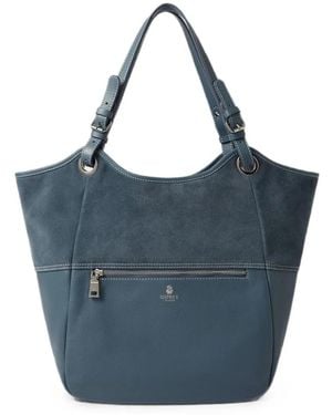 Osprey Luxe Woodstock Paneled Tote Bag - Blue