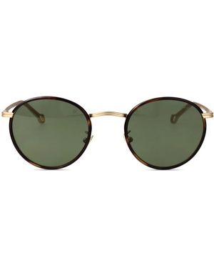 Giorgio Armani Round-Frame Sunglasses - Green