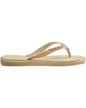 Havaianas Top Square Fusion Logo-Embellished Flat Sandals - Multicolor