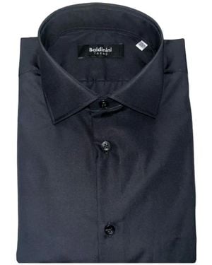 Baldinini Camicia Con Colletto Ampio - Blu