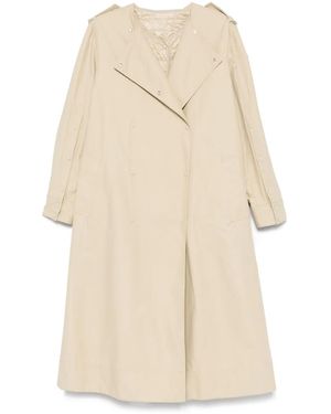 Moncler Trench Gourdon - Neutro