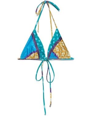 Donde Esteban Top Bikini Esteban - Blu