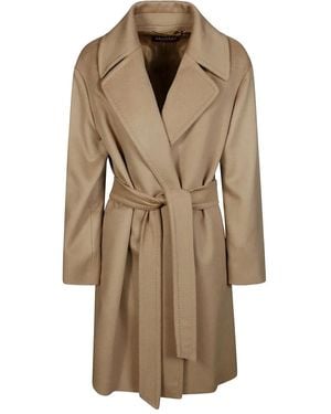 Max Mara Tigre Belted Coat - ナチュラル