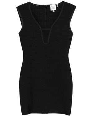 Hervé Léger Bella Minikleid - Schwarz