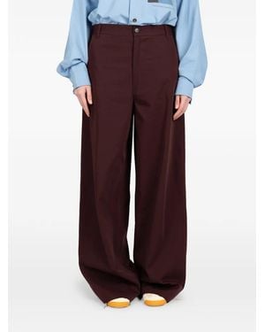 Societe Anonyme Wide Leg Trousers - Purple