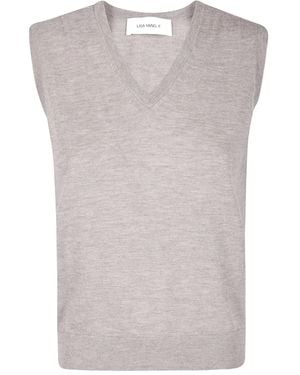 Lisa Yang Cashmere Vest - Gray