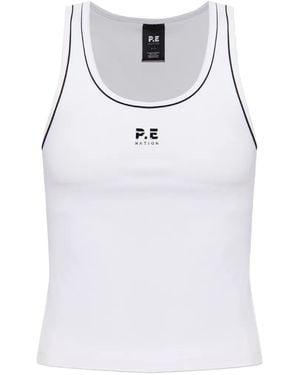 P.E Nation Nexus Ribbed Tank Top - Gray