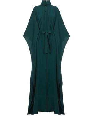 ‎Taller Marmo Mrs Hall High-Neck Open-Back Maxi Dress - Green