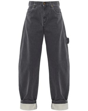 DARKPARK Audrey Hammer-Loop Jeans - Blue