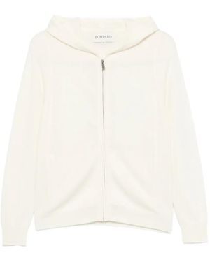 Bompard Sudadera Con Capucha Y Cremallera - Blanco