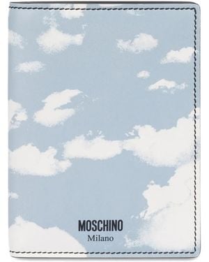 Moschino Leather Wallet - Blue