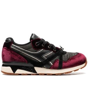 Diadora X 24 Kilates X Sabotage N9000 "In Vino Veritas" Sneakers - Black