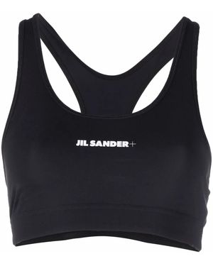 Jil Sander Sports Top With Logo - Blue