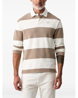 Joop! Polo A Rayas Horizontales - Blanco