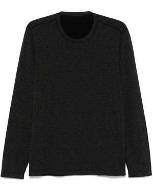 Transit Round-Neck T-Shirt - Black
