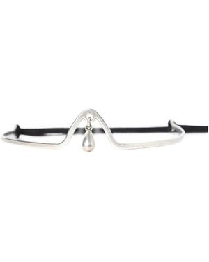Ann Demeulemeester Diadema Kitta Diadem - Blanco