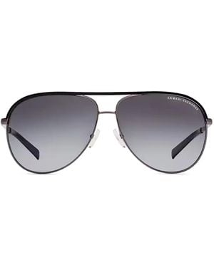 ARMANI EXCHANGE Navigator-Frame Sunglasses - Blue