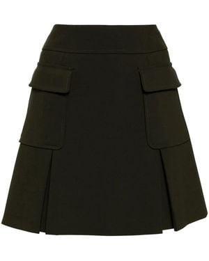 Elie Saab Cady Short Skirt - Black