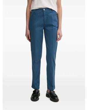 Benetton Straight-Leg Chino Trousers - Blue