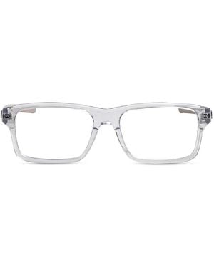Tag Heuer Brille Mit Eckigem Gestell - Weiß