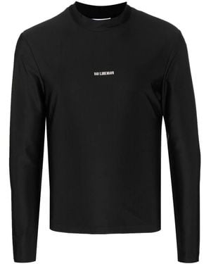 Han Kjobenhavn Logo-Print T-Shirt - Black