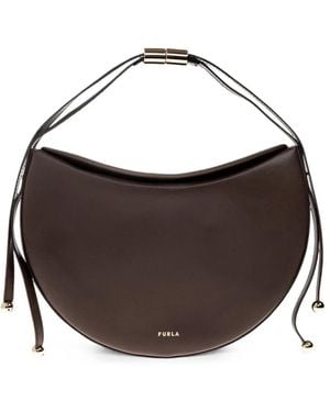 Furla Moonstone Shoulder Bag M - Brown