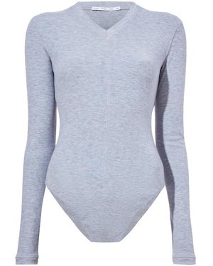 Proenza Schouler Delaney Bodysuit - Blue