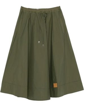 Jonathan Simkhai Drawstring Midi Skirt - Green