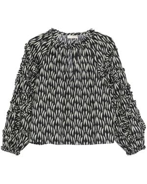 Ulla Johnson Azrou Blouse - Grey