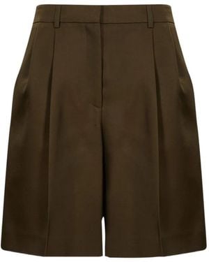 KHAITE Pantalones Cortos Auggie - Verde
