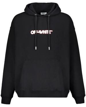 Off-White c/o Virgil Abloh Logo-print hoodie - Schwarz