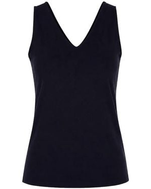 Maliparmi V-Neck Tank Top - Blue