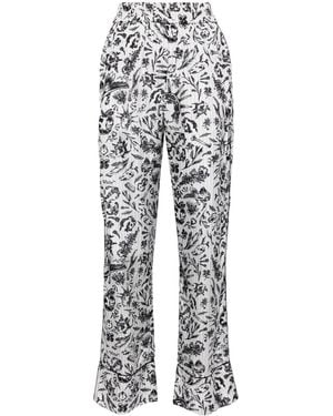 Off-White c/o Virgil Abloh Tattoo-Print Pyjama Trousers - White