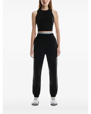 On Shoes Racerback Crop Top - Black