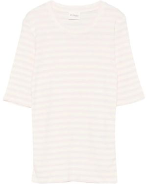 Closed Striped T-Shirt - White