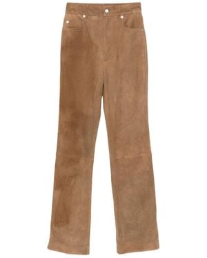 Nanushka Five-Pocket Trousers - Brown